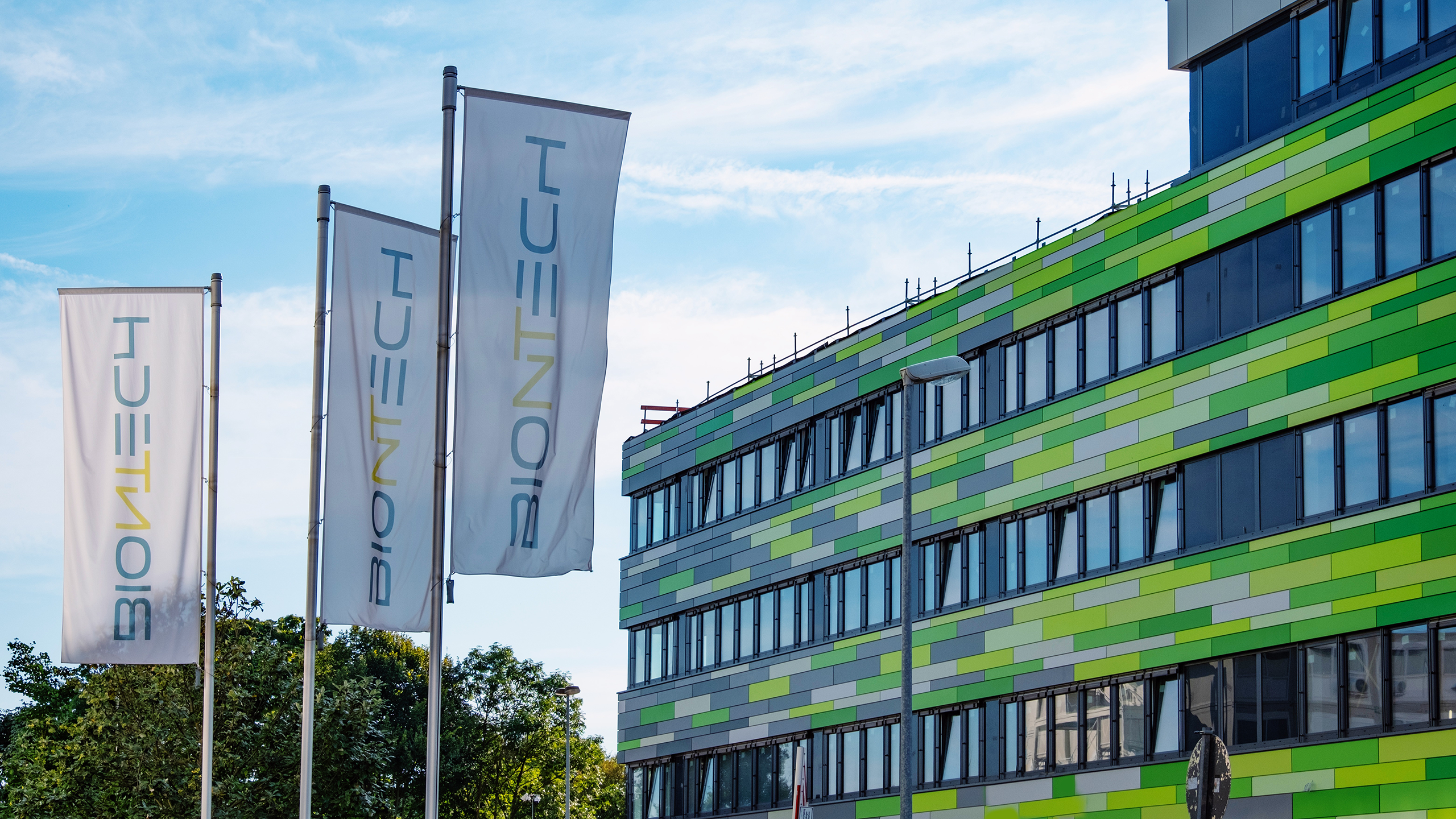 Photo of a BioNTech building