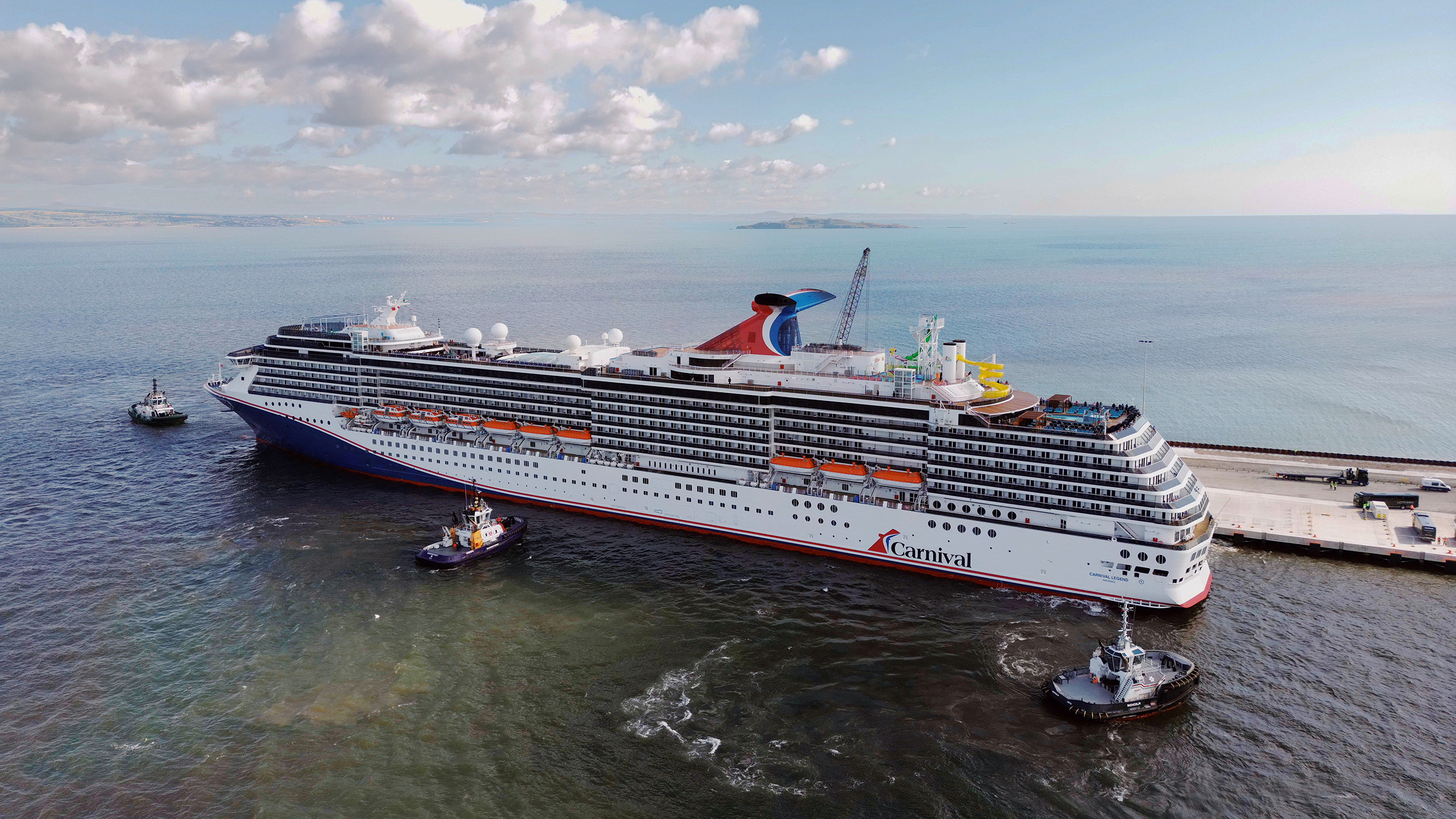 Photo of a Carnival cruise ship