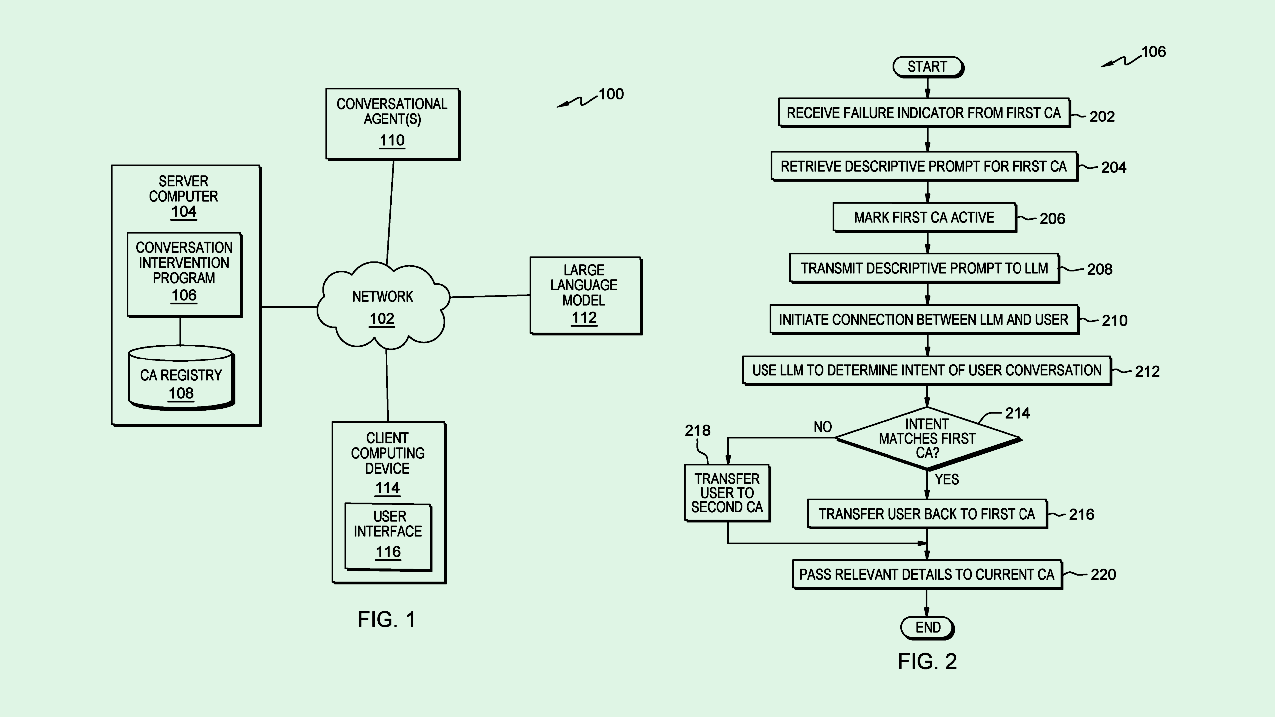 Photo of an IBM patent