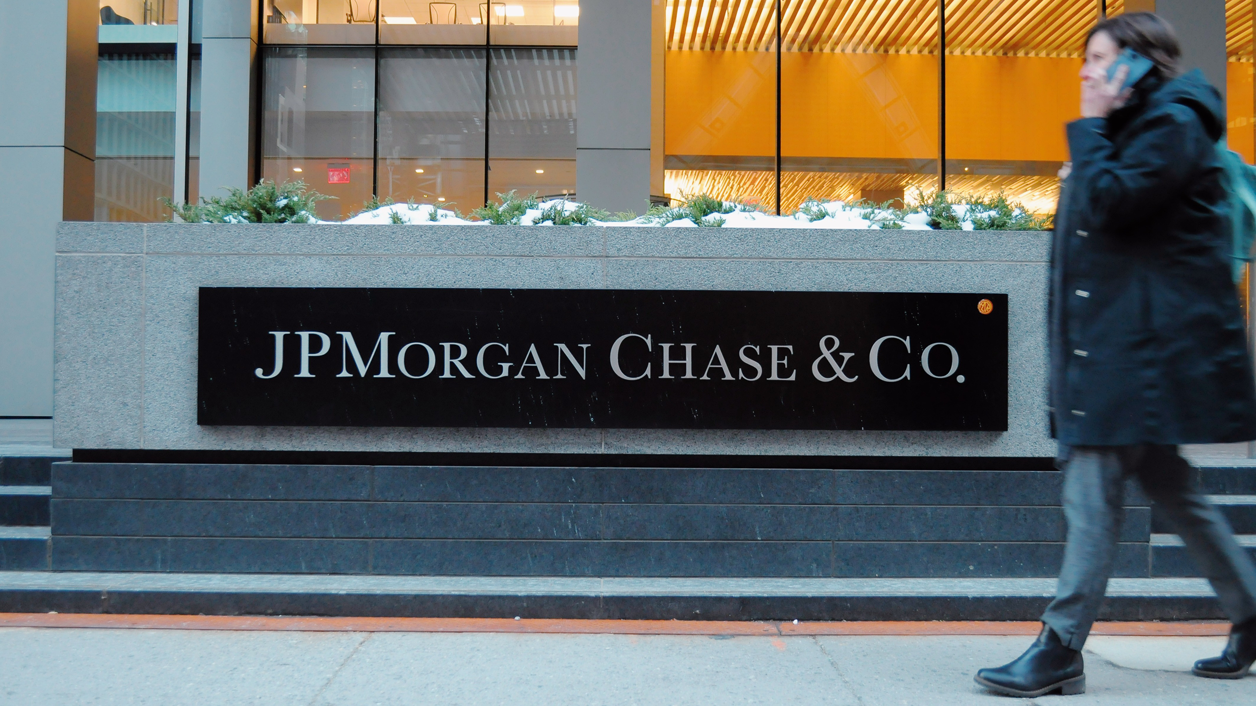 Photo of a JPMorgan building