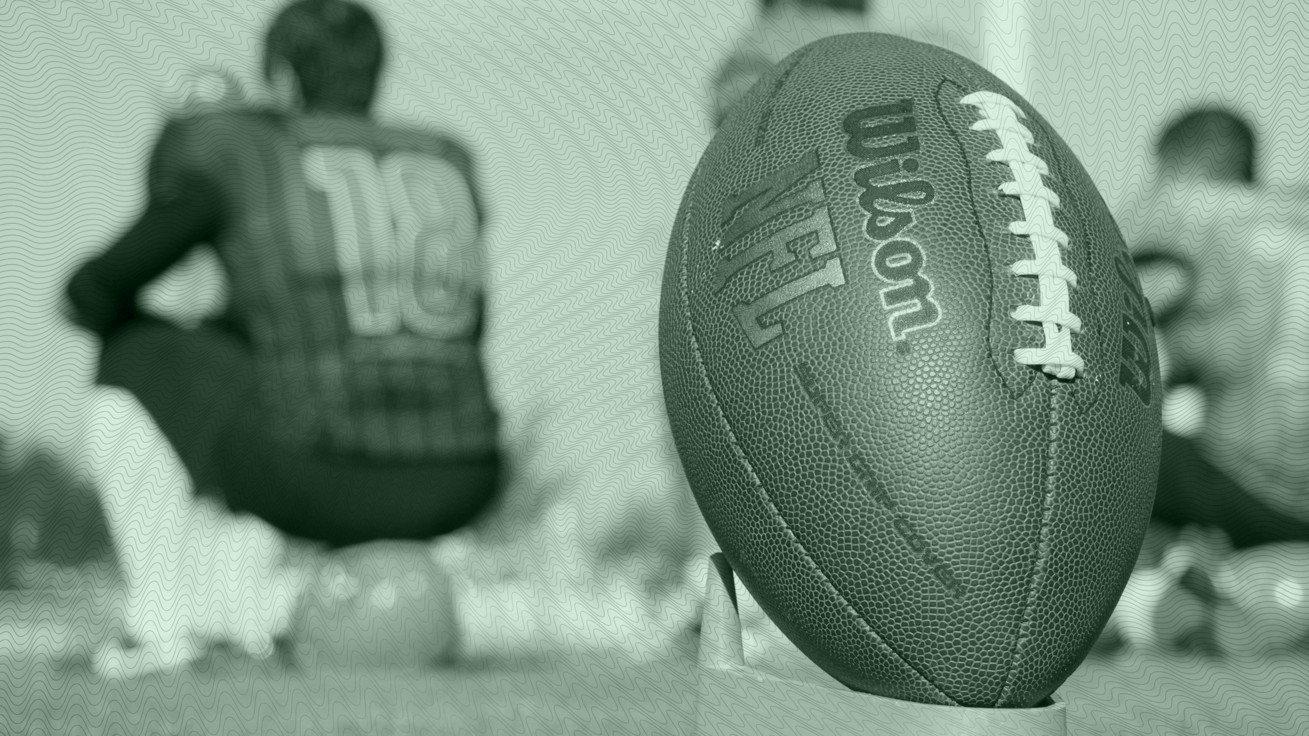 Photo of a NFL football