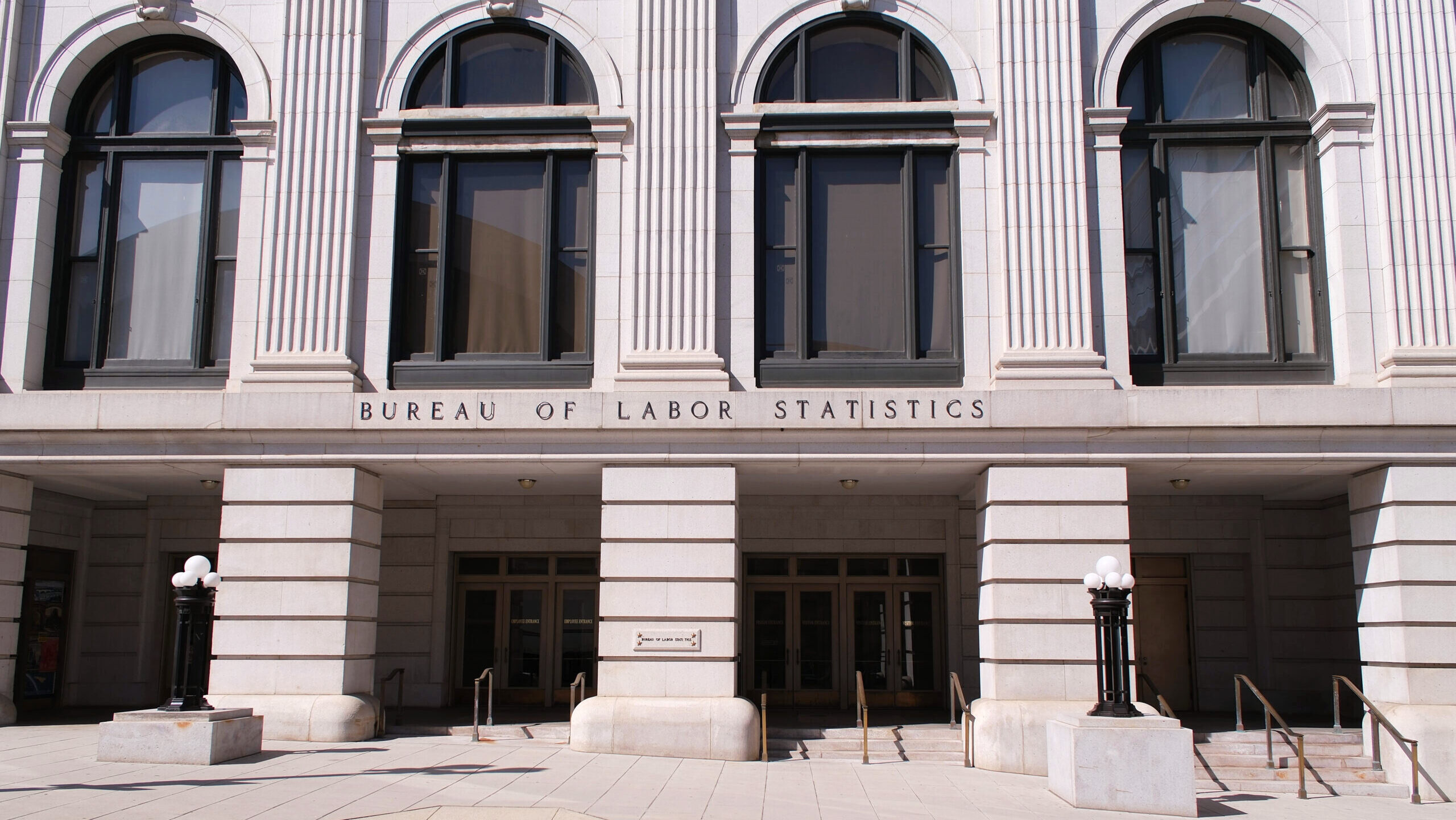 Photo of the Bureau of Labor Statistics building exterior