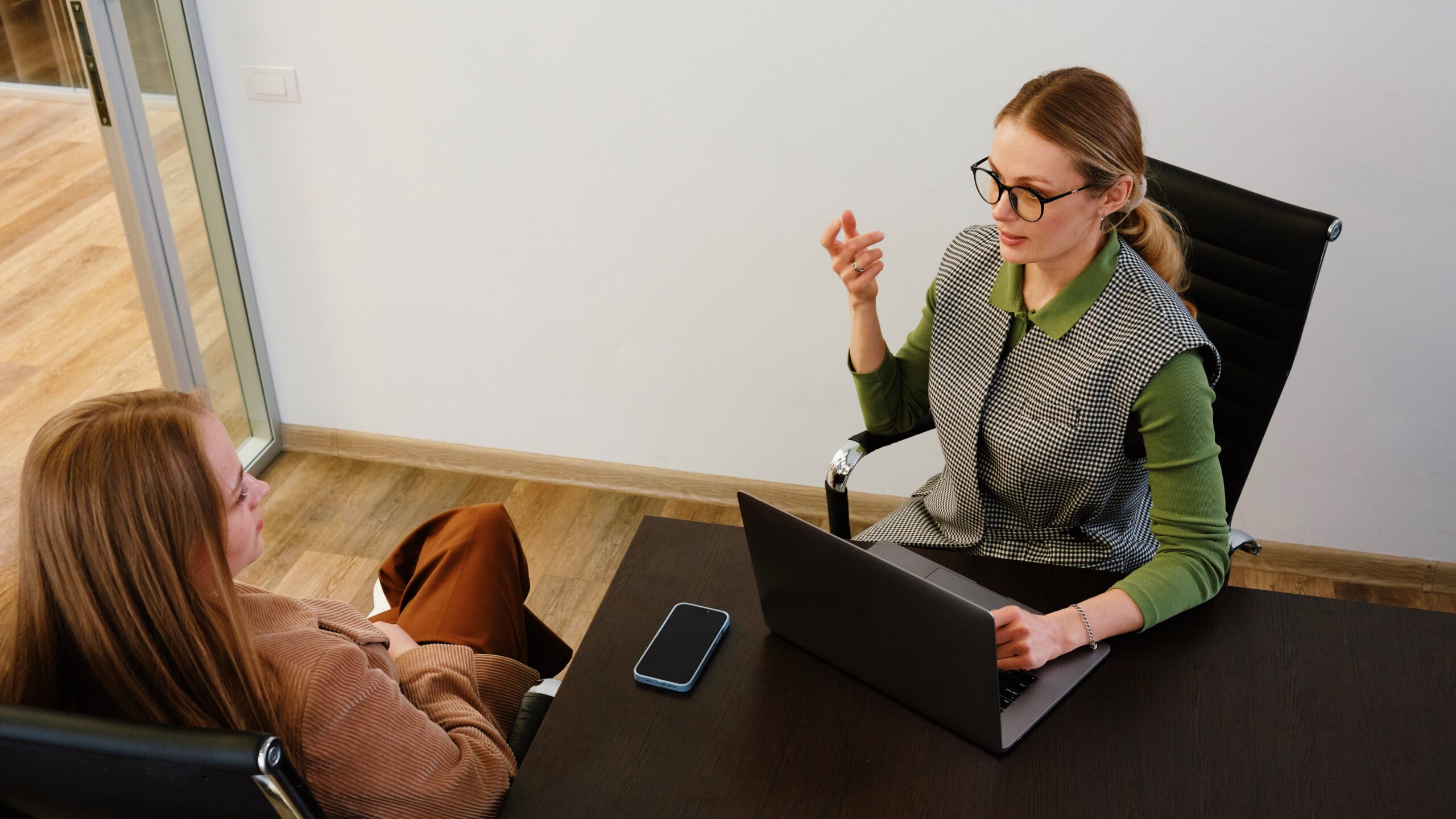 Photo of a job interview