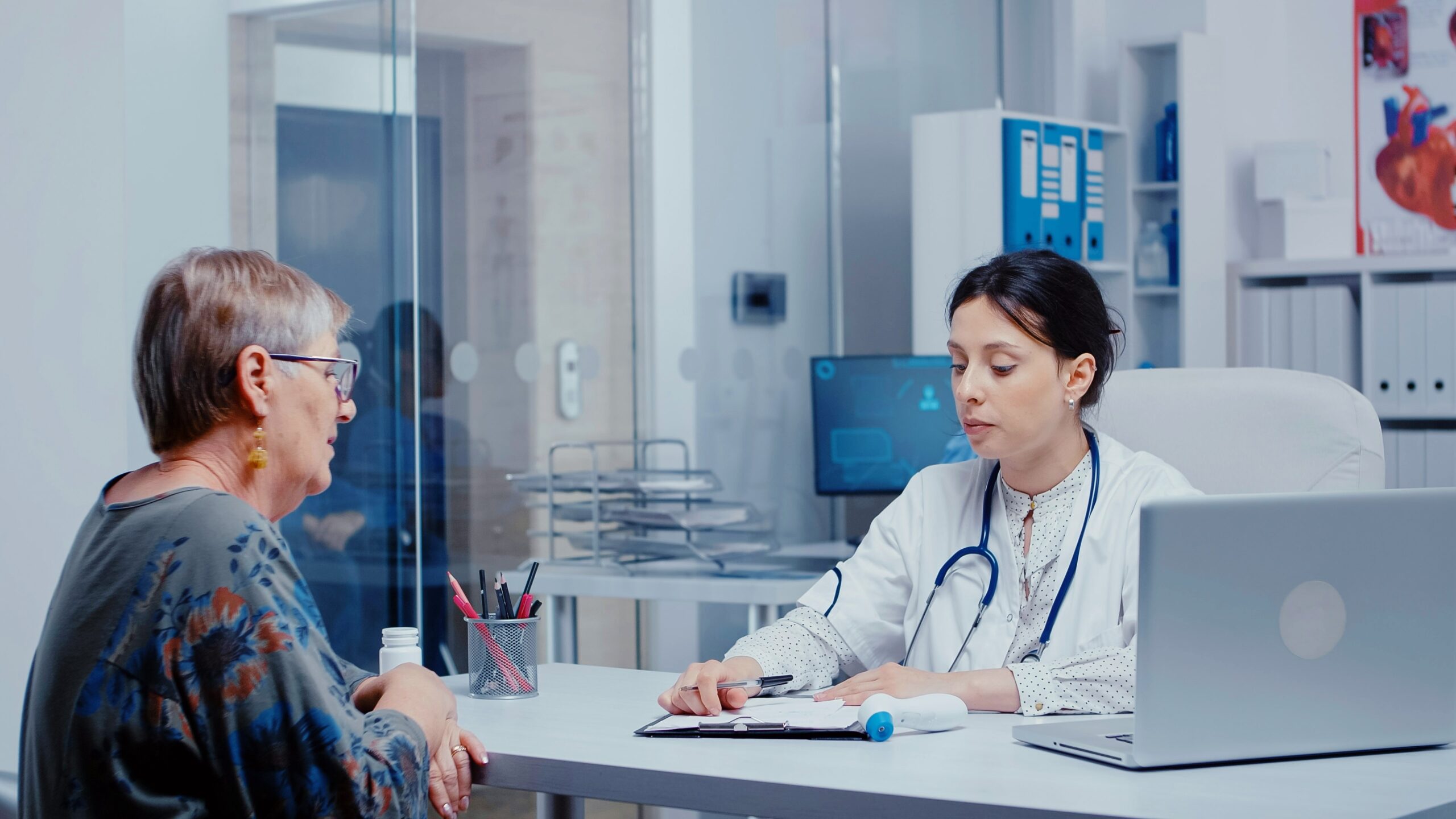 Photo of a doctor's appointment