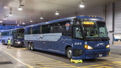 Many Americans Say a Thanksgiving Plane Trip Won’t Fly. They’re Taking the Bus Instead