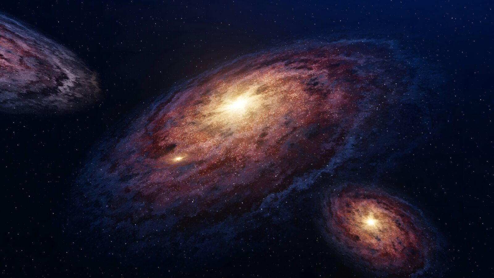 Photo of a galaxy