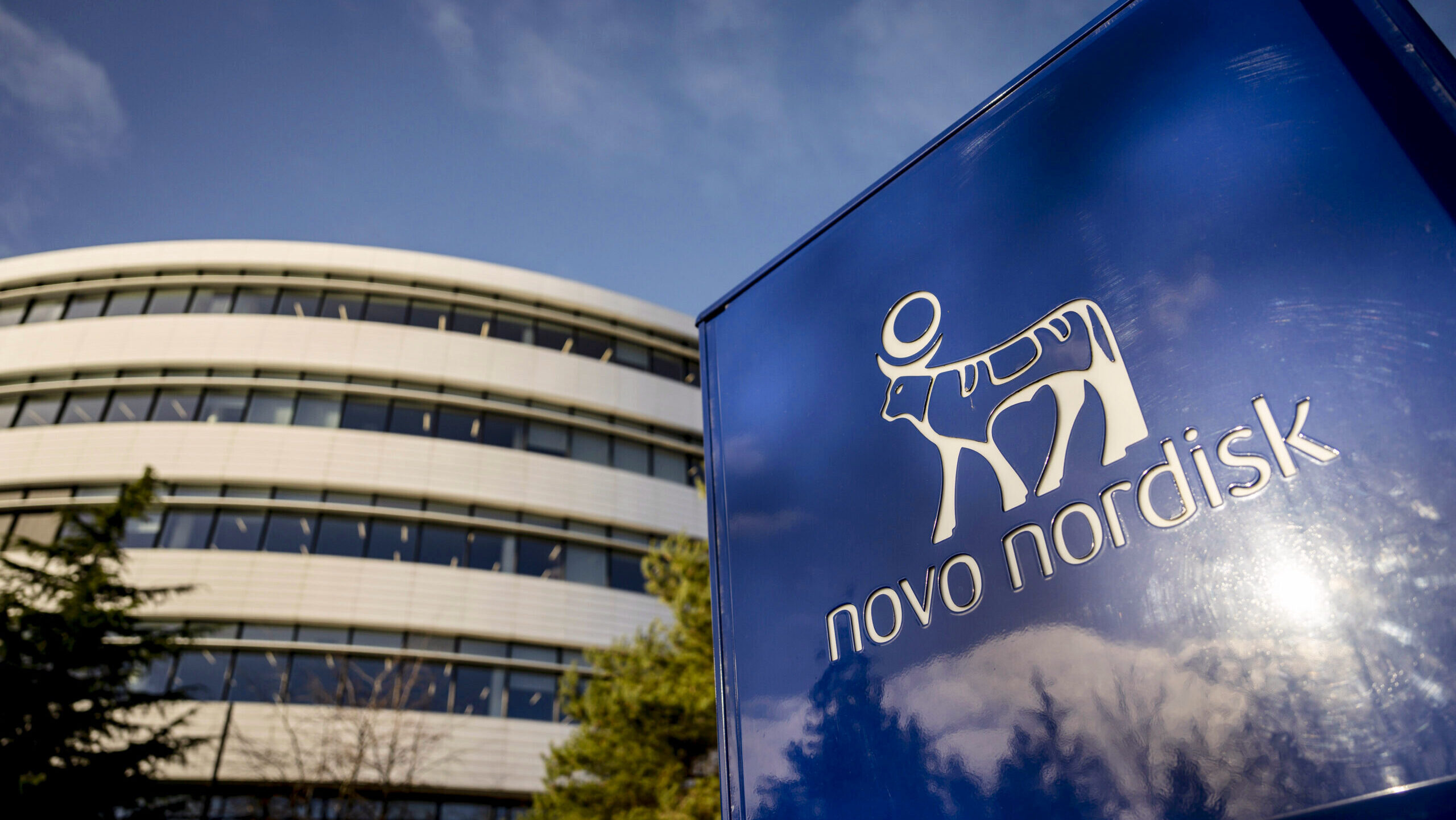 Photo of a Novo Nordisk office building.