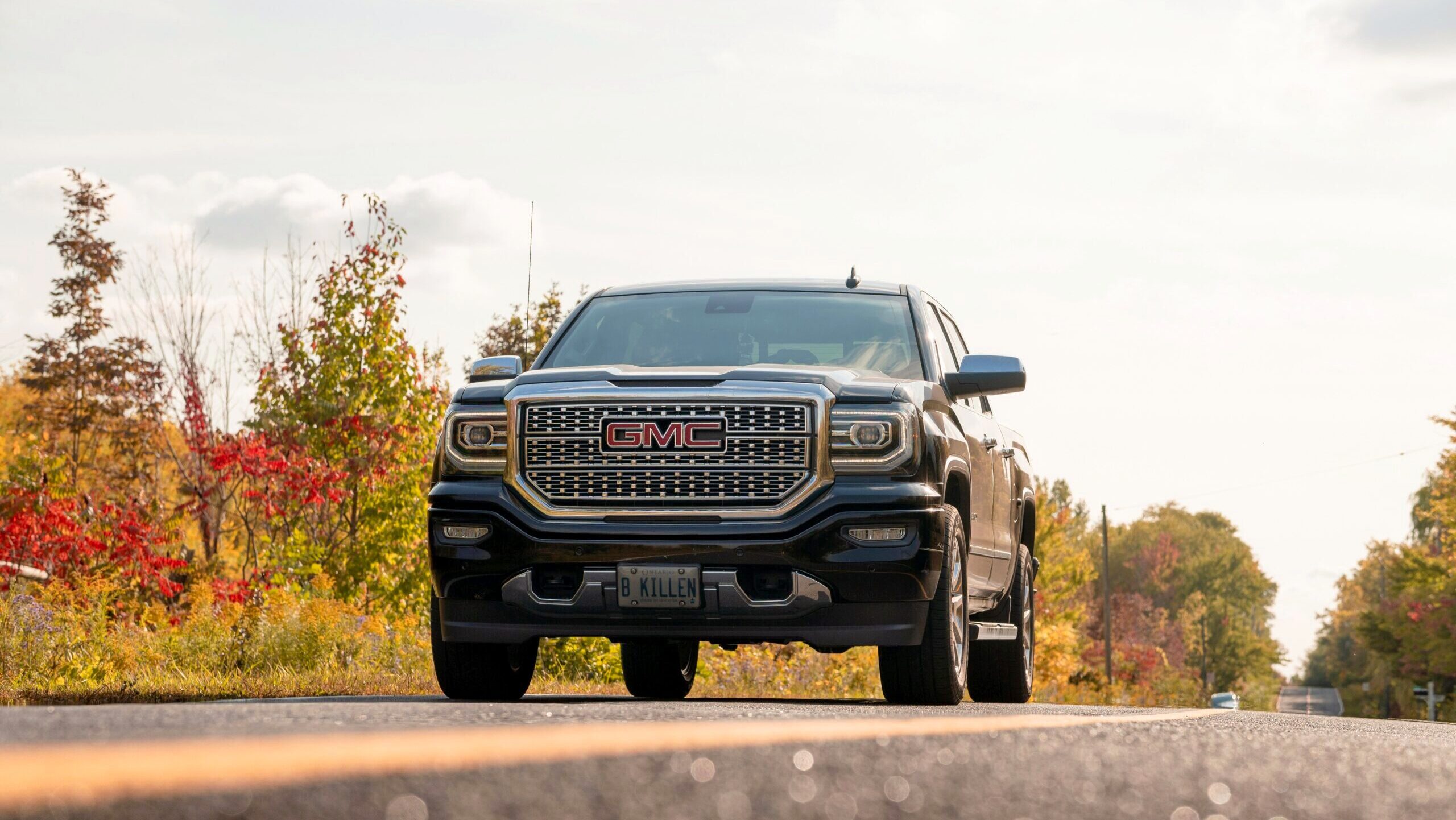Photo of a GMC truck.