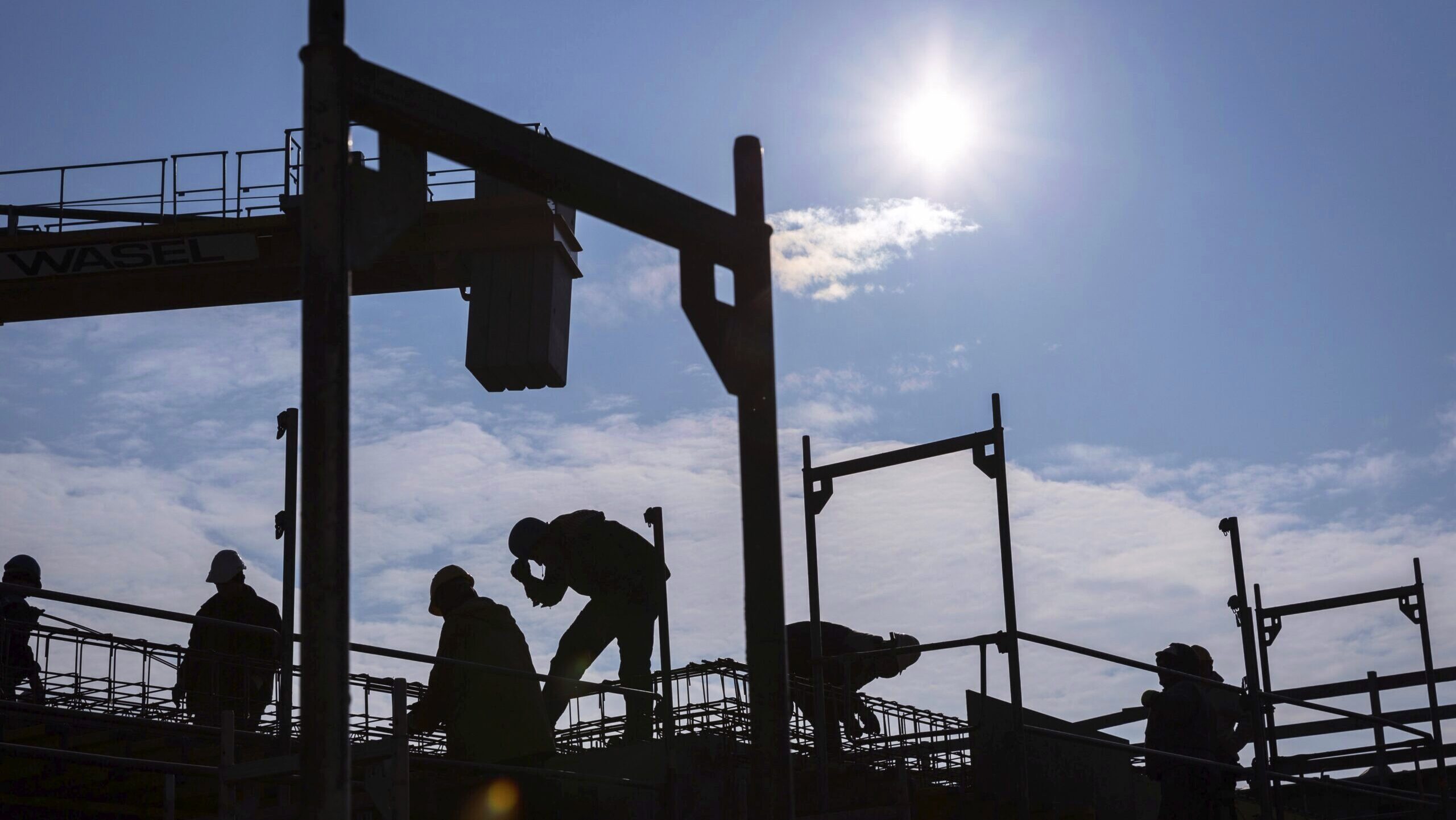 Photo of construction workers.