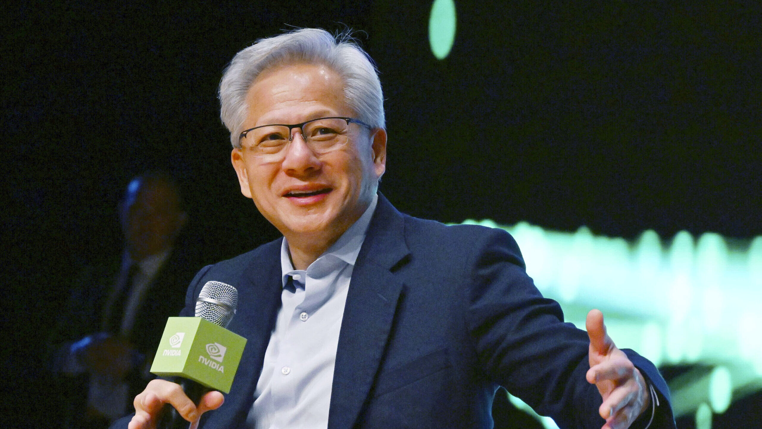 Photo of Nvidia CEO Jensen Huang.