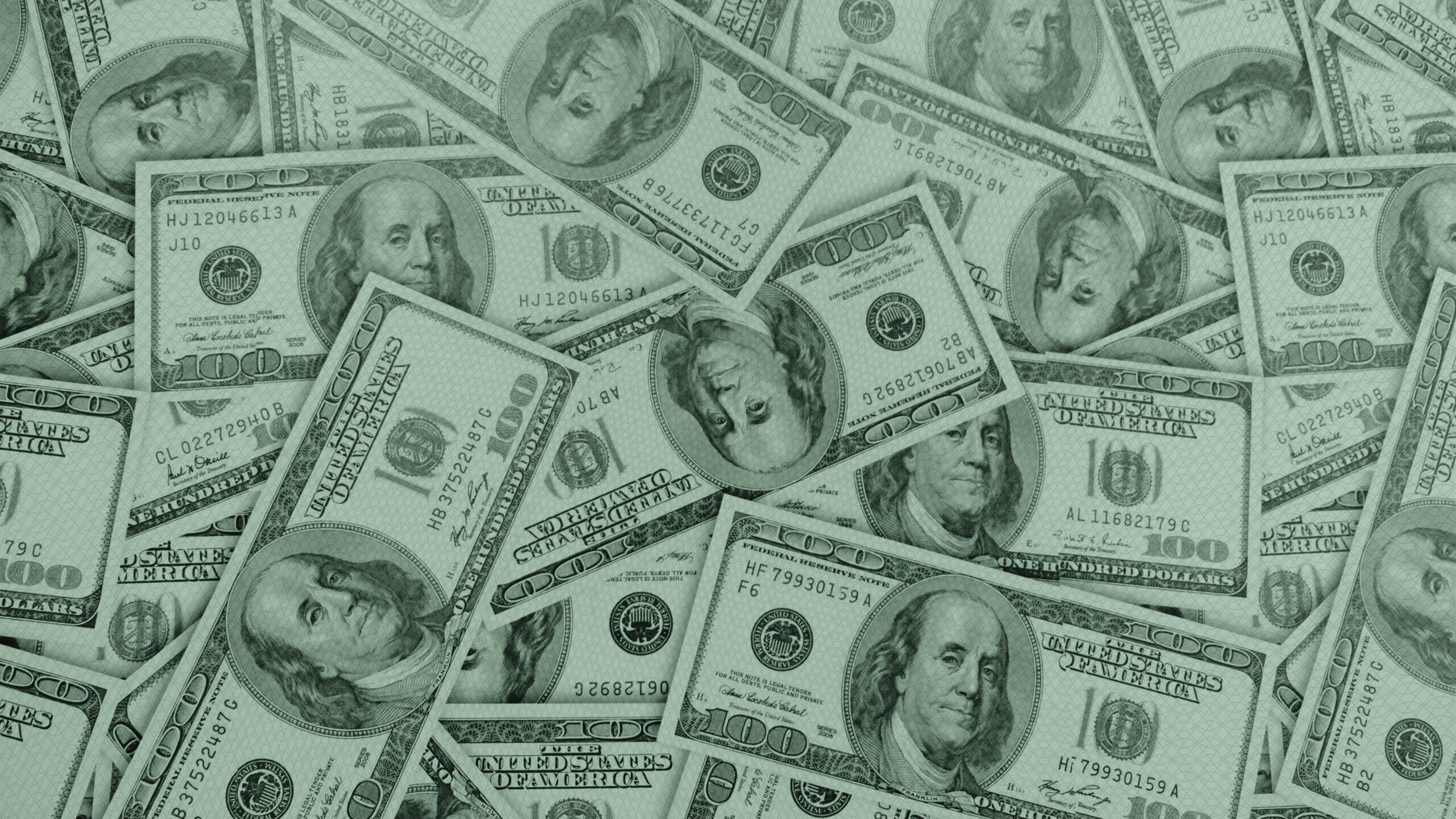 A pile of money.