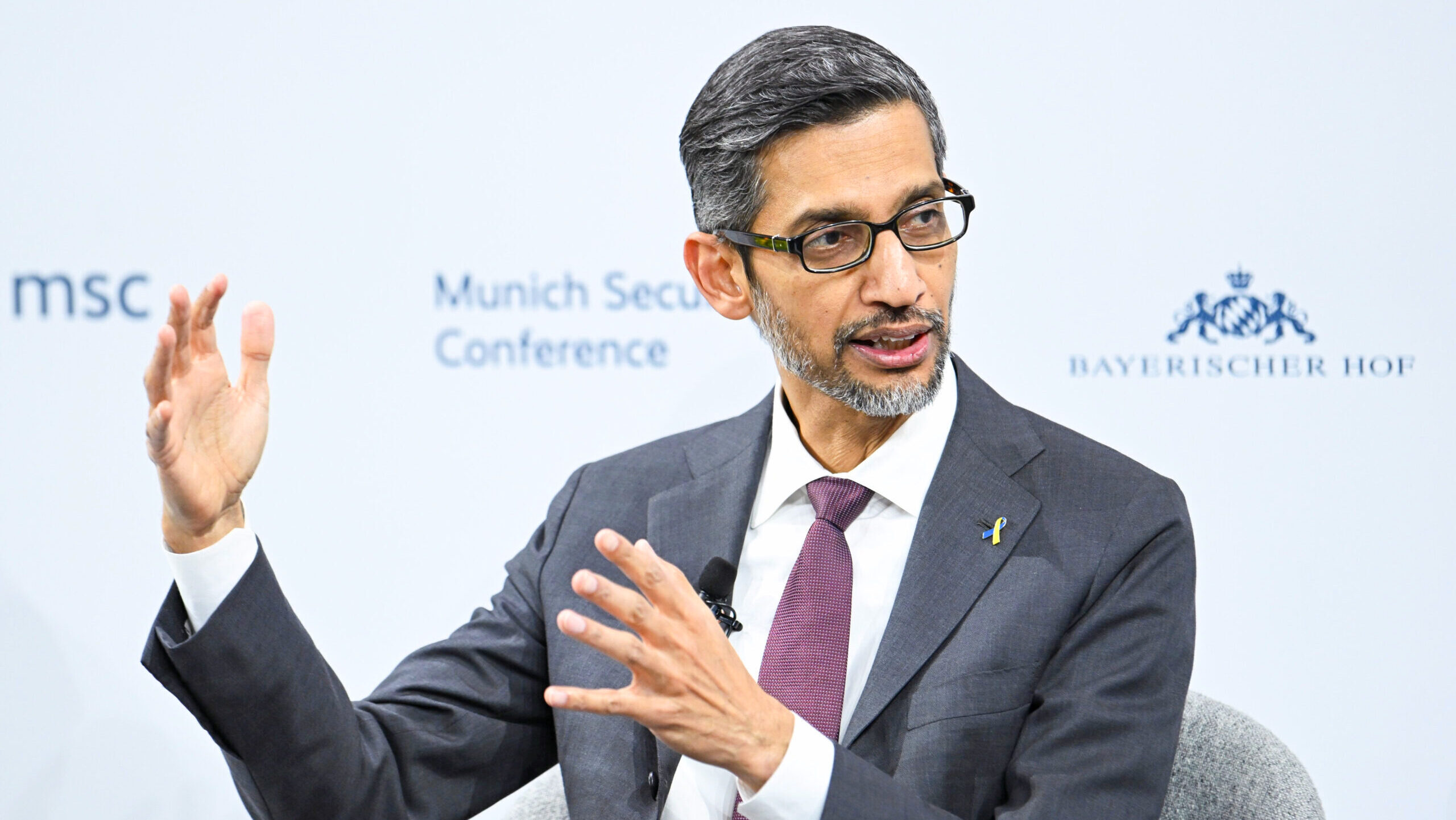 Photo of Google CEO Sundar Pichai.