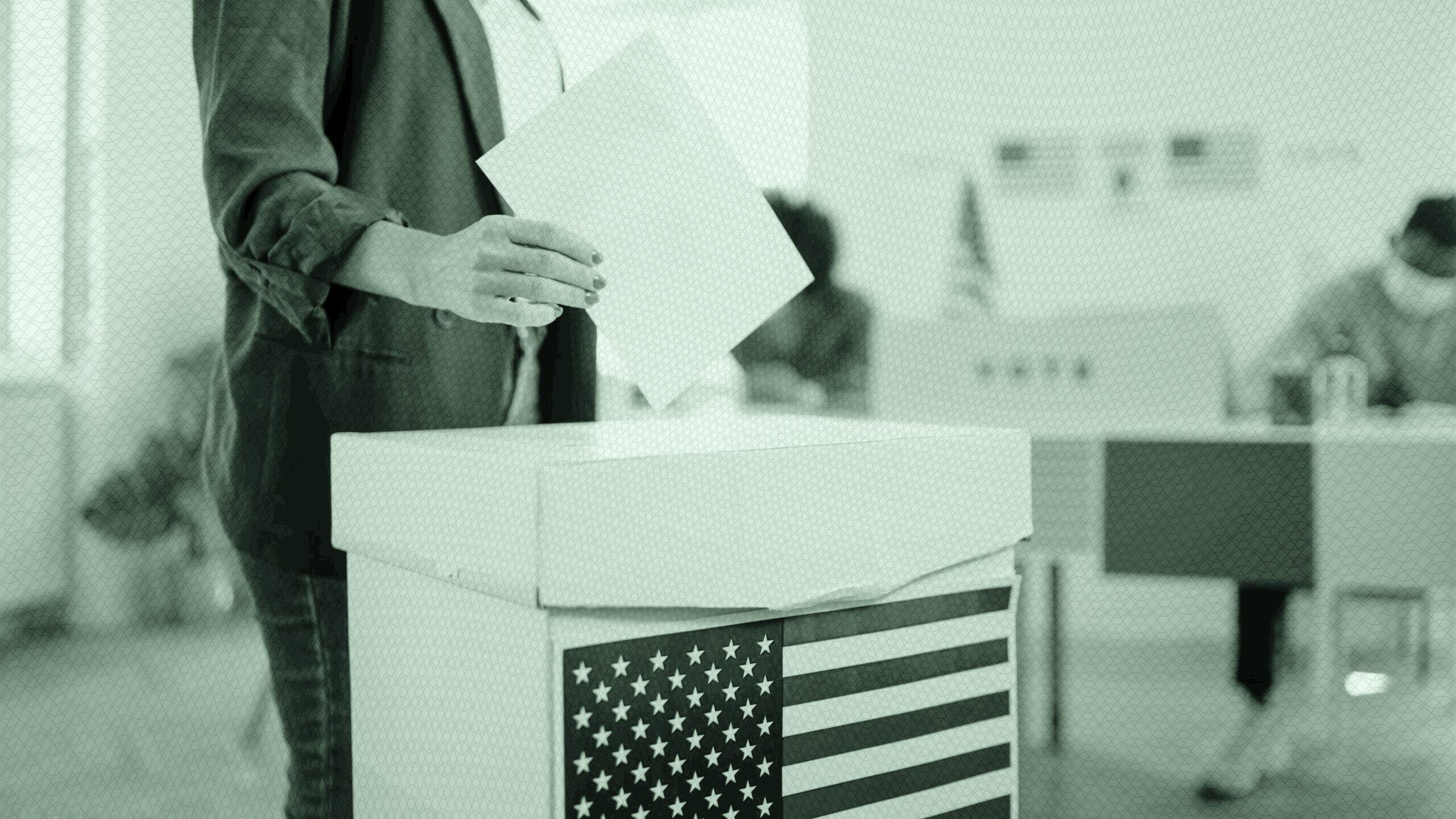 A voting box.