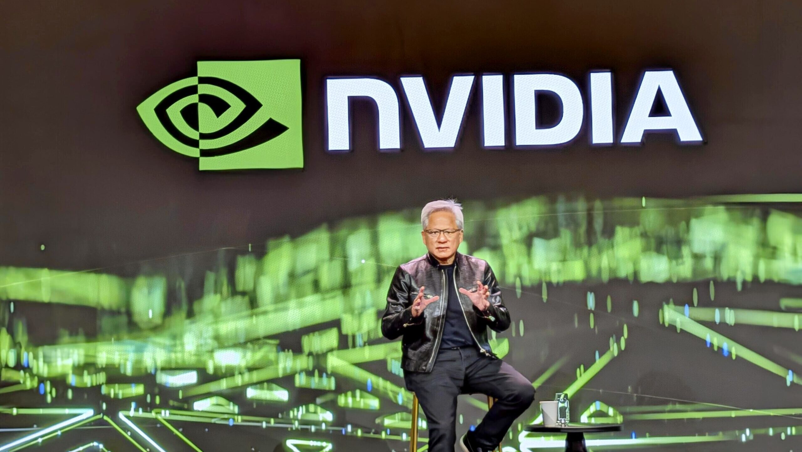 Photo of Nvidia CEO Jensen Huang.