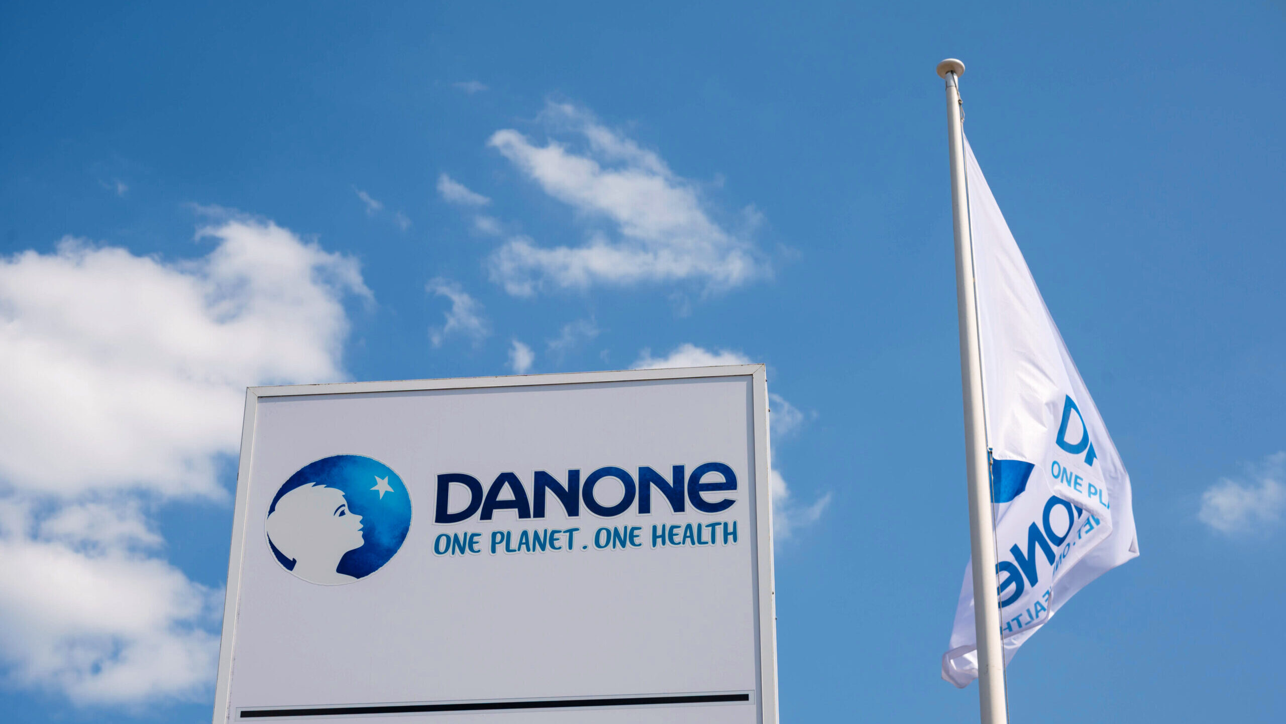 Photo of a Danone factory.
