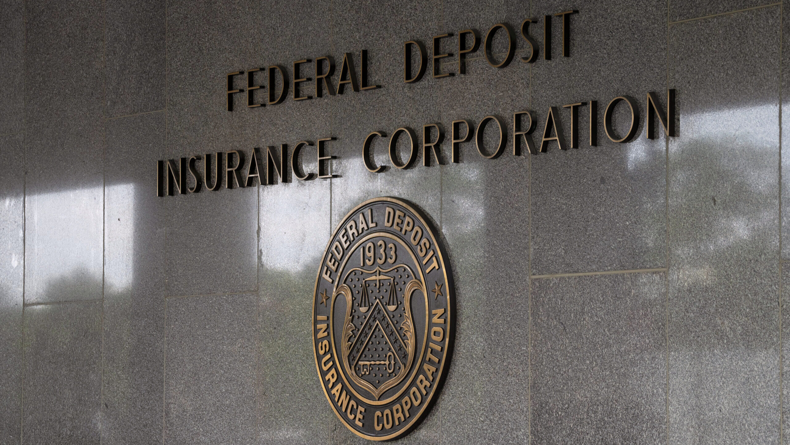 Photo of the Federal Deposit Insurance Corporation seal.
