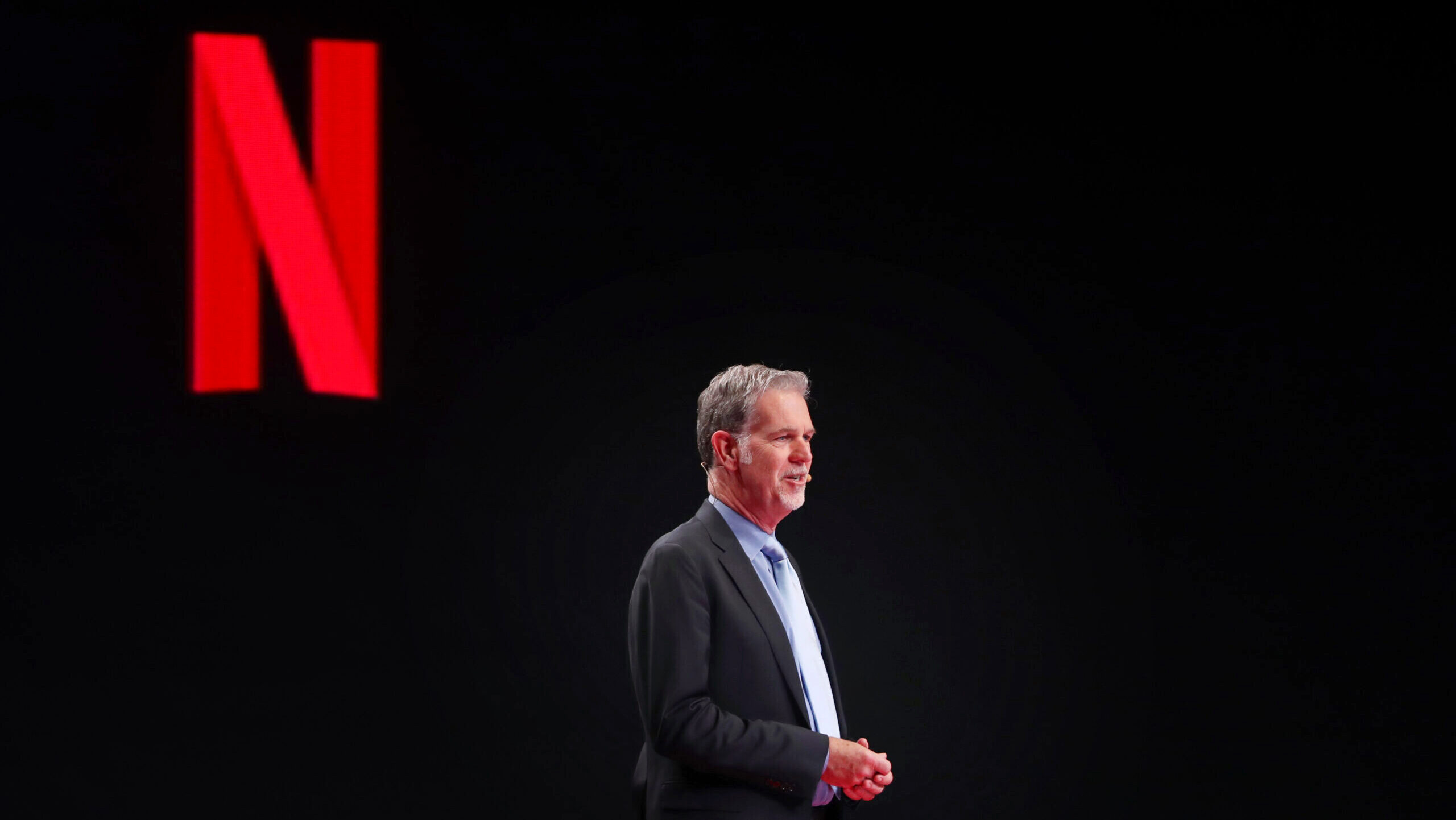Photo of Netflix co-founder Reed Hastings.