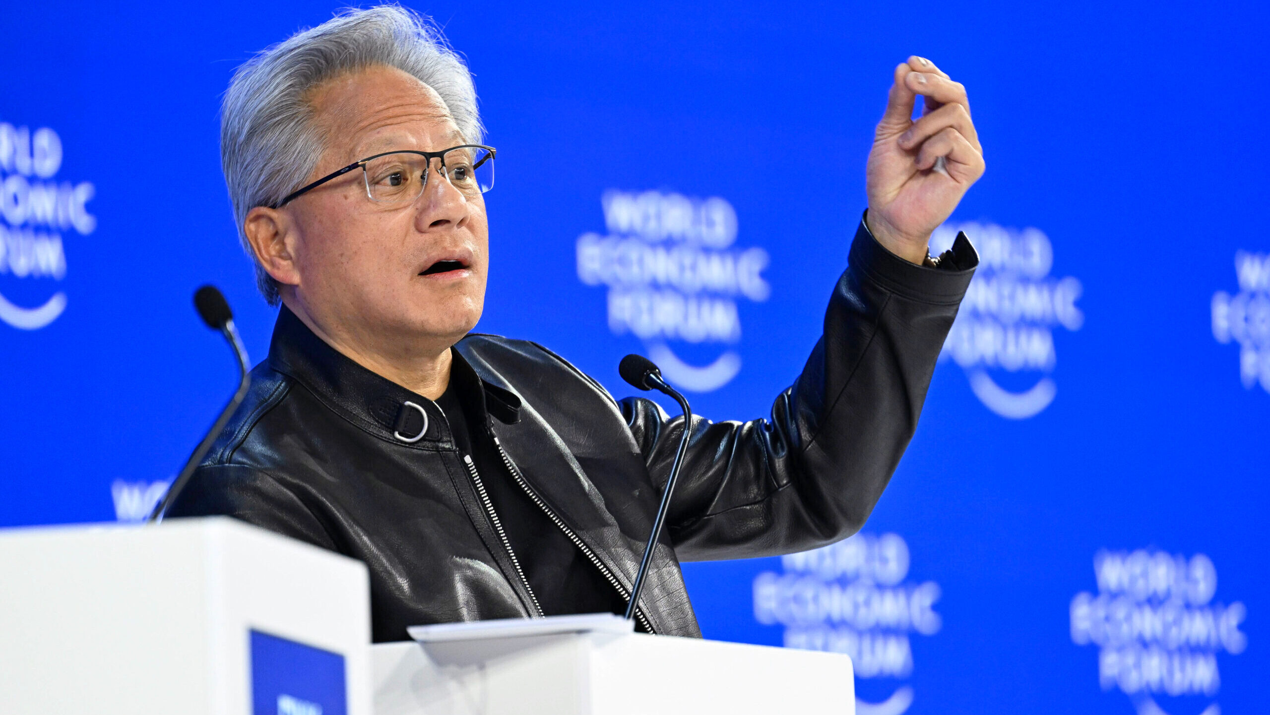 Photo of Nvidia CEO Jensen Huang.