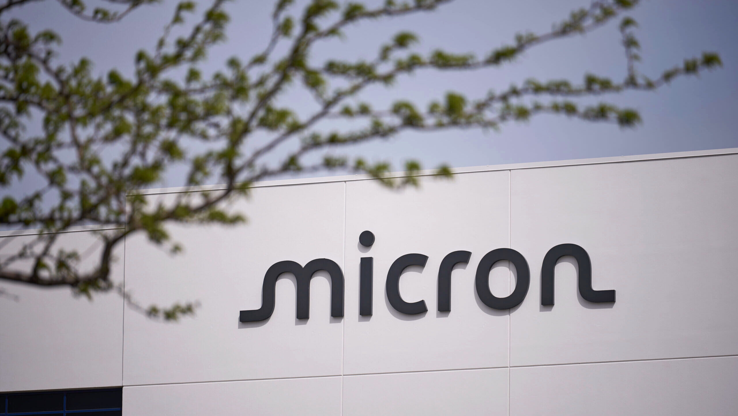 Photo of the Micron headquarters.