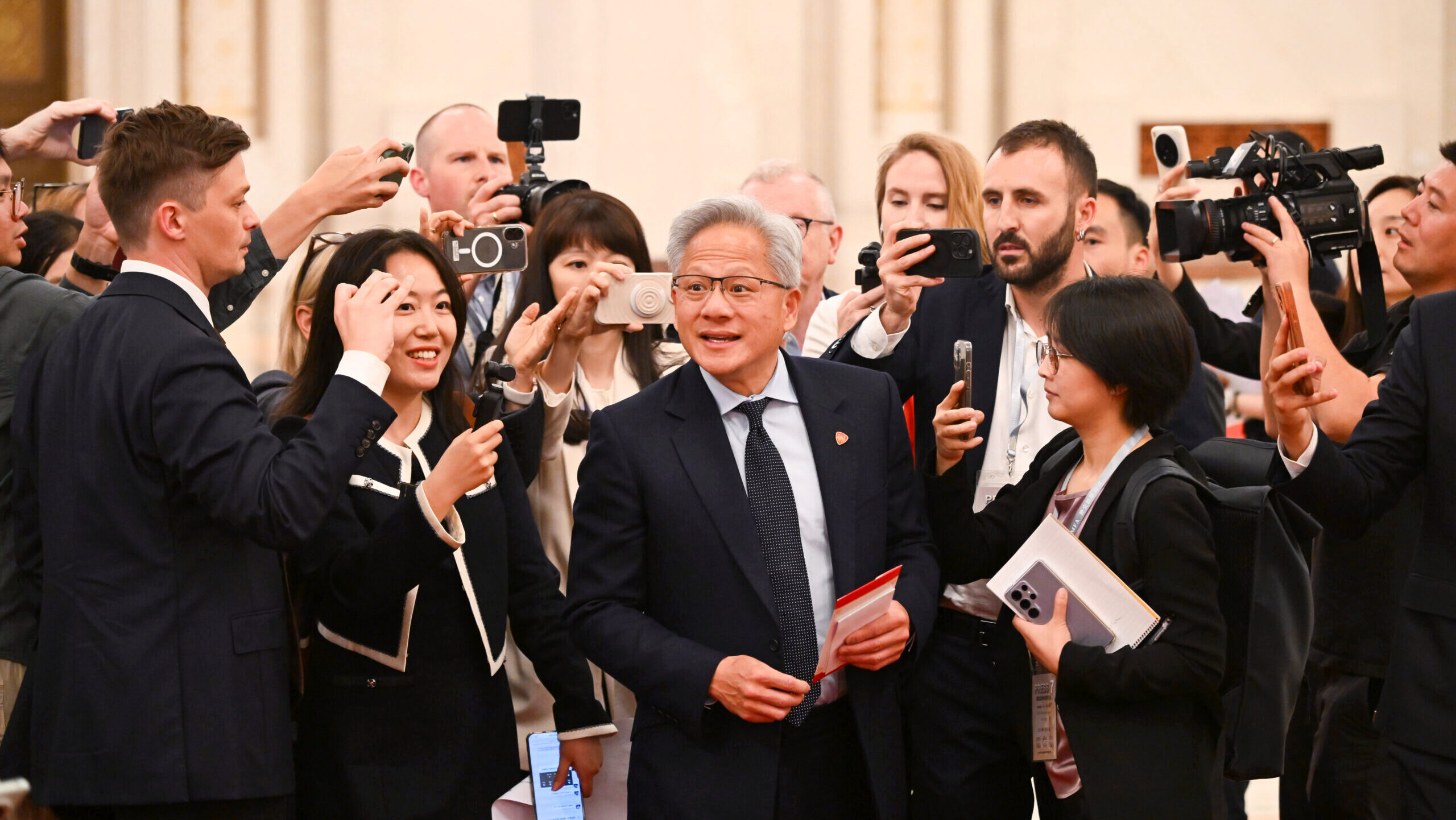 Photo of Nvidia CEO Jensen Huang.