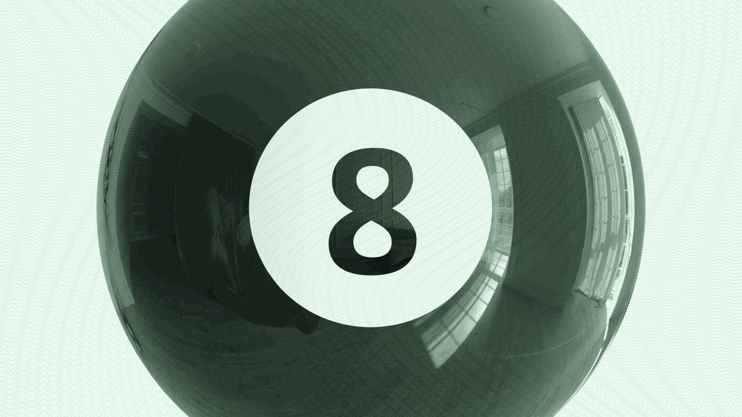 An 8 ball