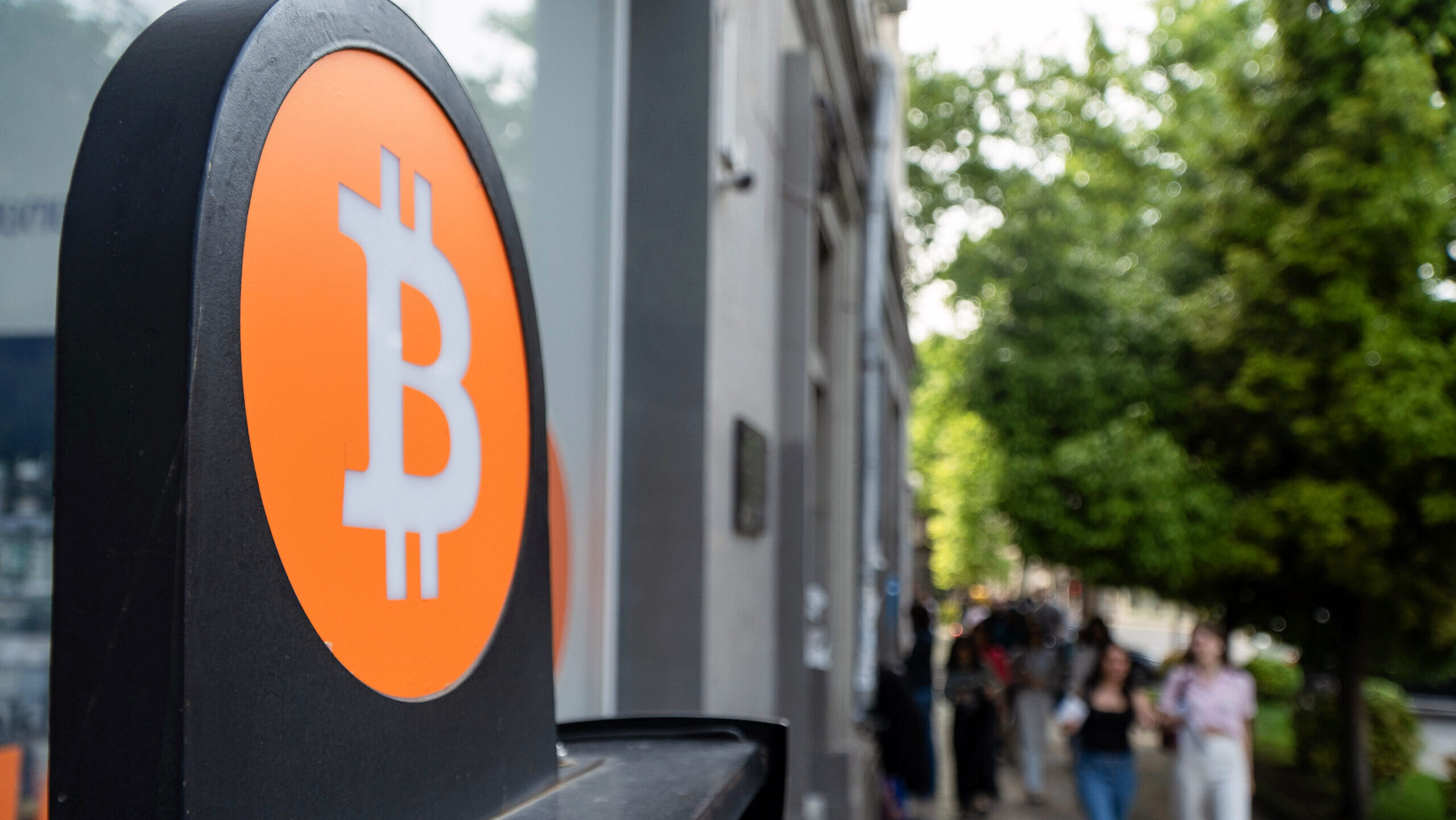 Photo of the Bitcoin ATM.
