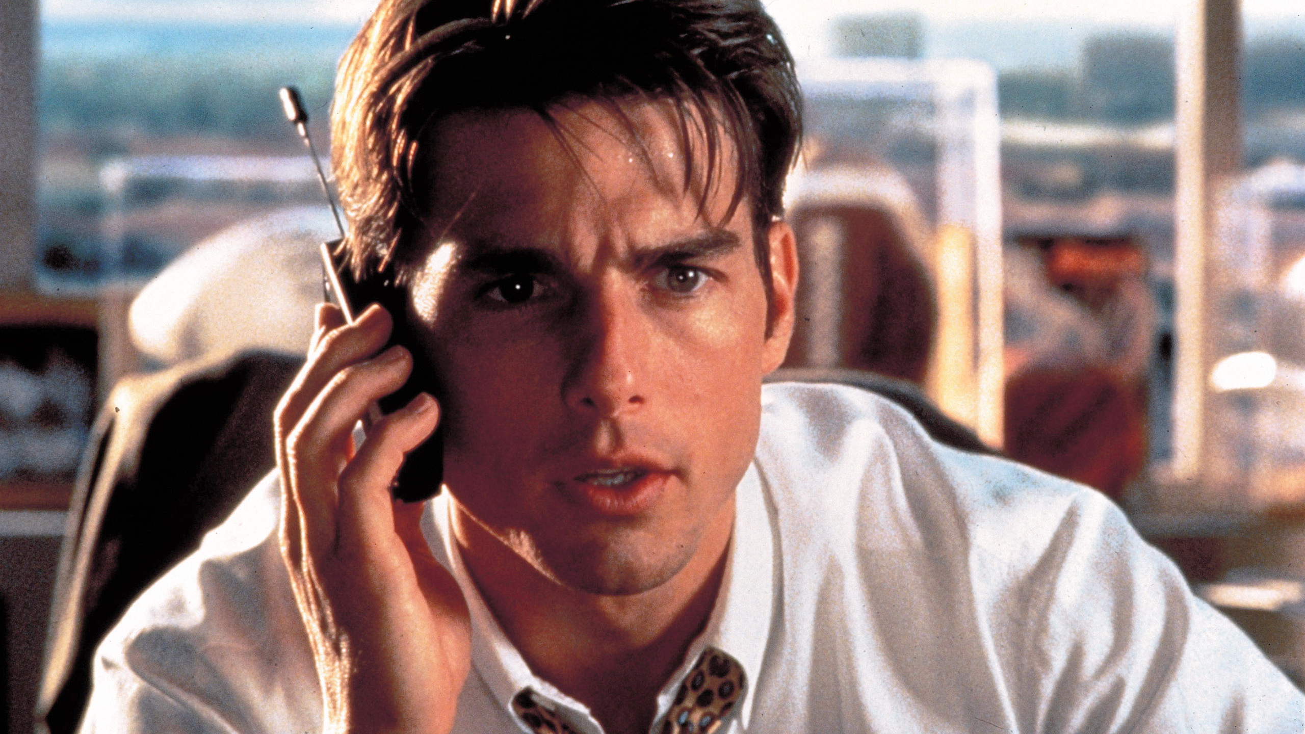 TITLE: TOM CRUISE en JERRY MAGUIRE (1996), dirigida por CAMERON CROWE. Título inglés: JERRY MAGUIRE.TOM CRUISE in JERRY MAGUIRE (1996), directed by CAMERON CROWE. English title: JERRY MAGUIRE.. RELEASED: 1996. PEOPLE: , TOM CRUISE, ;. DIRECTOR: .