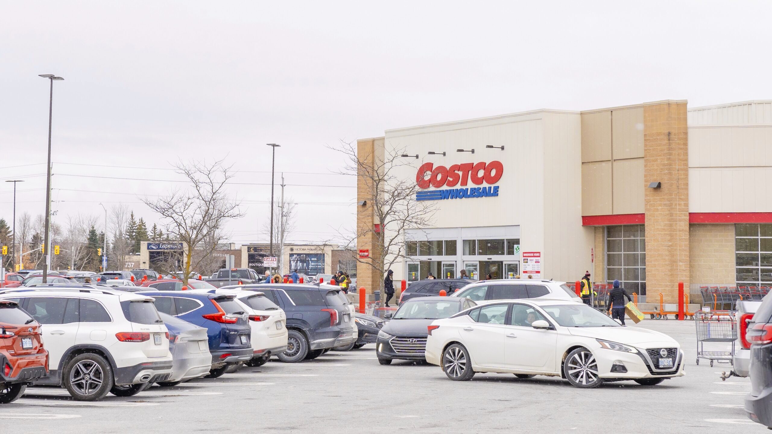 Photo of a Costco store.