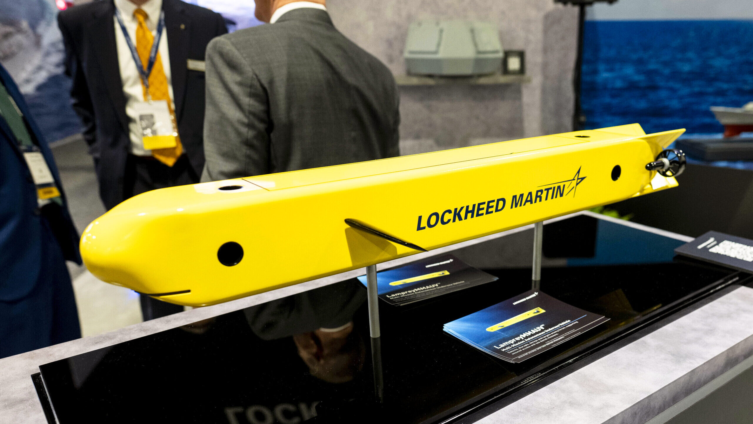 Photo of a Lockheed Martin display model.