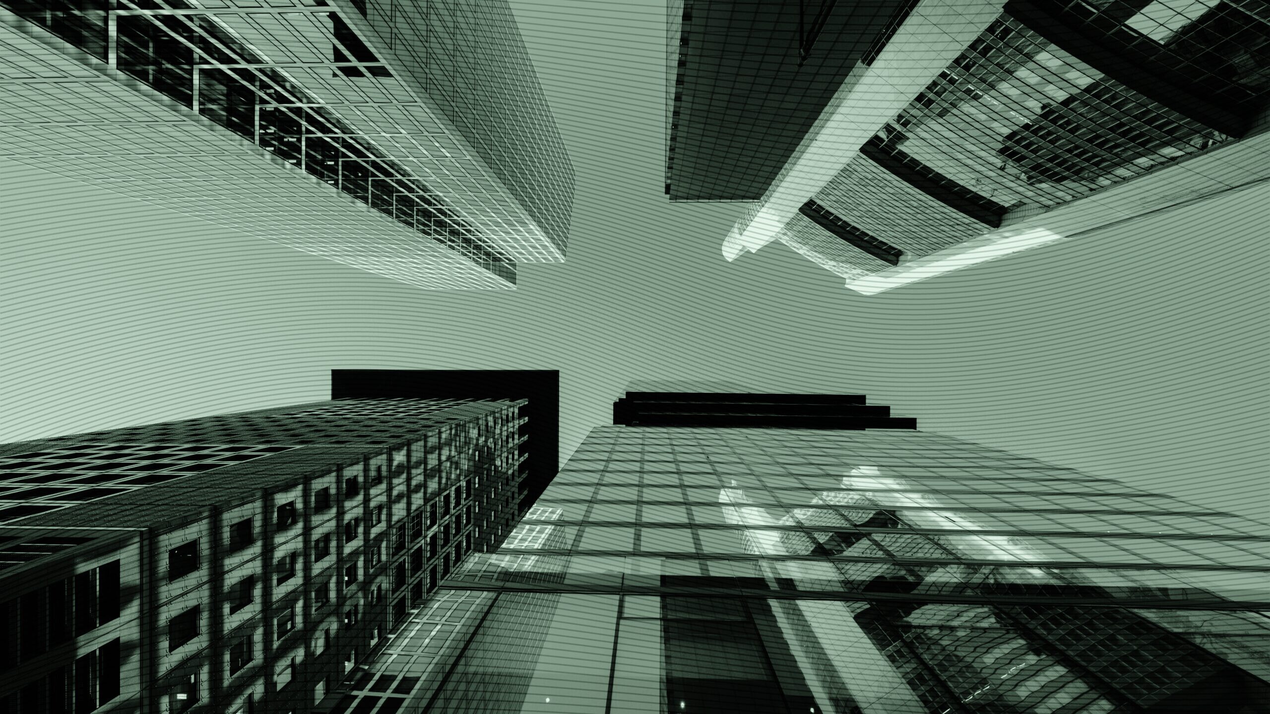 Buildings in a city.
